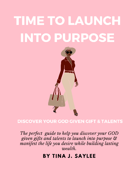 TIME TO LAUNCH INTO PURPOSE